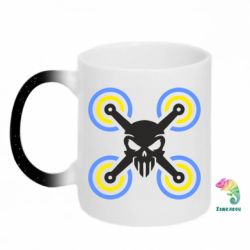 Кружки-хамелеоны с блестками