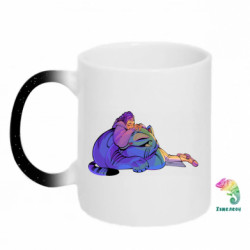 Кружки-хамелеони з блискітками