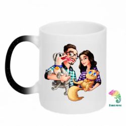 Кружки-хамелеони з блискітками
