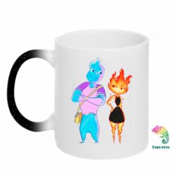 Кружки-хамелеоны с блестками