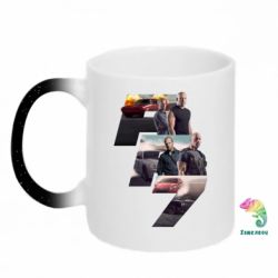 Кружки-хамелеоны с блестками