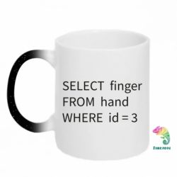 Кружки-хамелеоны с блестками