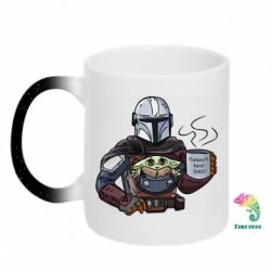 Кружки-хамелеоны с блестками