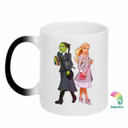 Кружки-хамелеоны с блестками