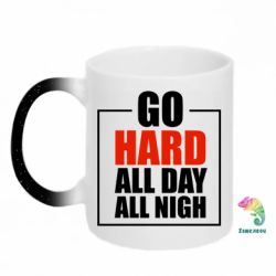 Кружки-хамелеоны с блестками