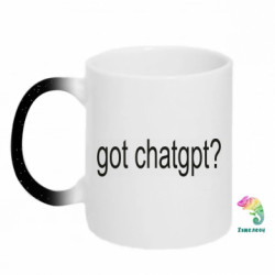 Кружки-хамелеоны с блестками