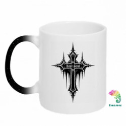 Кружки-хамелеоны с блестками