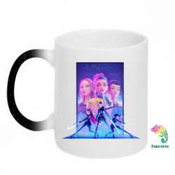 Кружки-хамелеони з блискітками