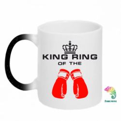 Кружка-хамелеон с блестками King Ring - FATLINE Кружка-хамелеон с блестками King Ring