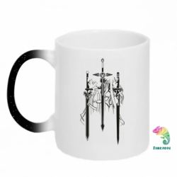 Кружки-хамелеони з блискітками