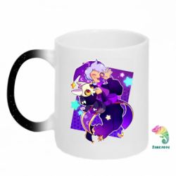 Кружка-хамелеон с блестками Коллекционер с королем - FATLINE Кружка-хамелеон с блестками Коллекционер с королем