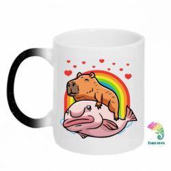 Кружки-хамелеони з блискітками