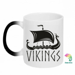 Кружки-хамелеоны с блестками