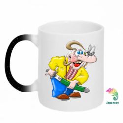 Кружки-хамелеоны с блестками