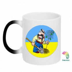 Кружки-хамелеоны с блестками