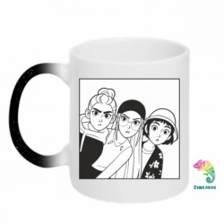 Кружки-хамелеони з блискітками