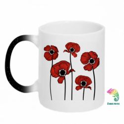 Кружки-хамелеоны с блестками