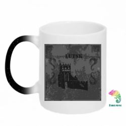 Кружка-хамелеон с блестками Луцк Old School - FATLINE Кружка-хамелеон с блестками Луцк Old School