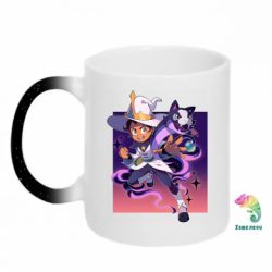 Кружки-хамелеоны с блестками