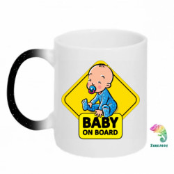 Кружки-хамелеоны с блестками