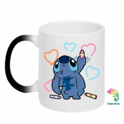 Кружки-хамелеони з блискітками