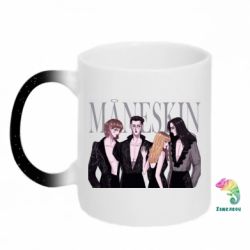 Кружка-хамелеон з блискітками Манескин