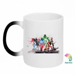 Кружки-хамелеоны с блестками