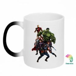 Кружки-хамелеоны с блестками