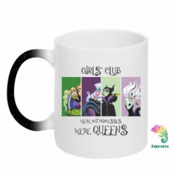 Кружки-хамелеоны с блестками