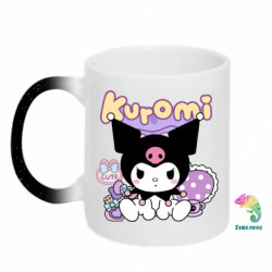 Кружка-хамелеон с блестками Милая Куроми - FATLINE Кружка-хамелеон с блестками Милая Куроми