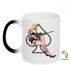 Кружки-хамелеони з блискітками