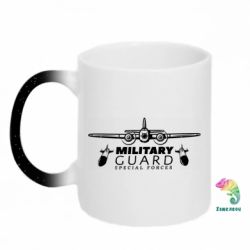 Кружка-хамелеон с блестками Military Guard - FATLINE Кружка-хамелеон с блестками Military Guard
