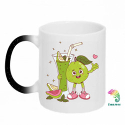 Кружки-хамелеоны с блестками