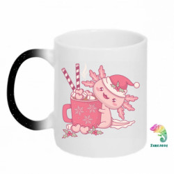 Кружки-хамелеоны с блестками