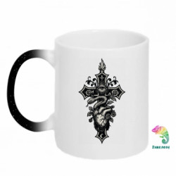 Кружки-хамелеоны с блестками