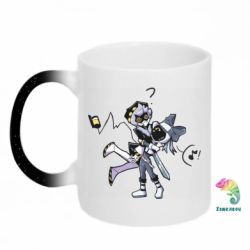 Кружки-хамелеоны с блестками