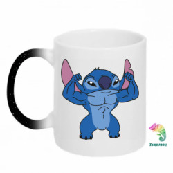 Кружки-хамелеоны с блестками