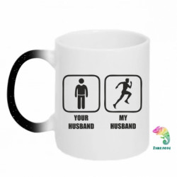 Кружки-хамелеони з блискітками