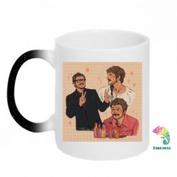 Кружки-хамелеоны с блестками