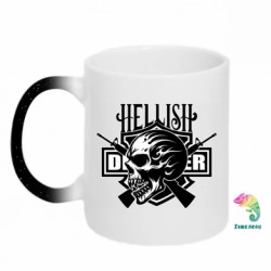 Кружки-хамелеоны с блестками