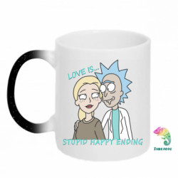 Кружки-хамелеони з блискітками