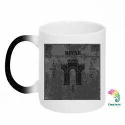 Кружка-хамелеон с блестками Ровно Old School - FATLINE Кружка-хамелеон с блестками Ровно Old School