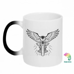 Кружки-хамелеоны с блестками