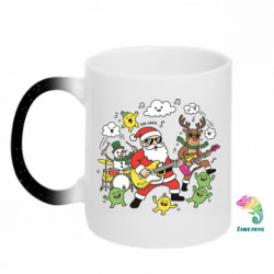 Кружки-хамелеони з блискітками