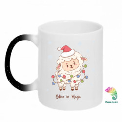 Кружки-хамелеоны с блестками