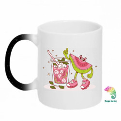 Кружки-хамелеоны с блестками