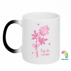 Кружки-хамелеоны с блестками