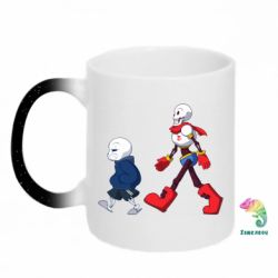 Кружки-хамелеоны с блестками