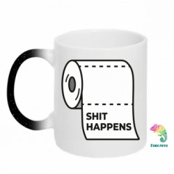 Кружки-хамелеоны с блестками