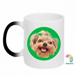 Кружки-хамелеоны с блестками